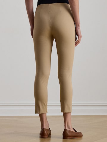 bēšs Lauren Ralph Lauren Šaurs Bikses 'KESLINA'