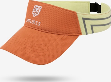 SWORTS Visor 'Glory' in Orange: front