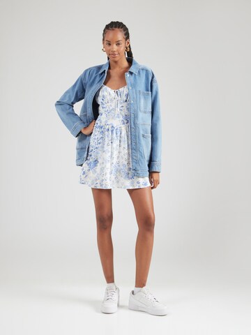 HOLLISTER - Vestido de verano en blanco
