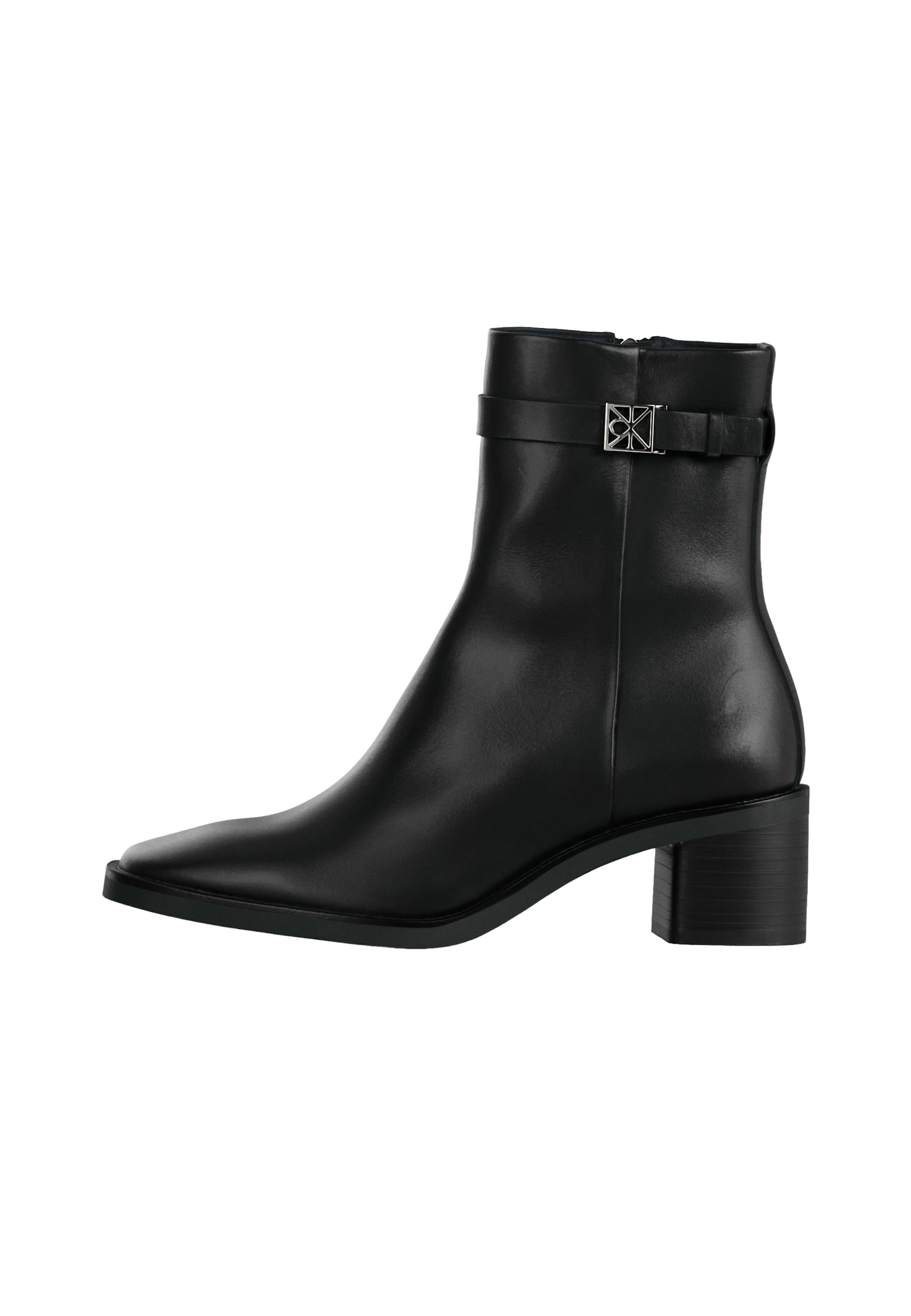 Calvin Klein Ankle Boots in Schwarz: Vorderseite