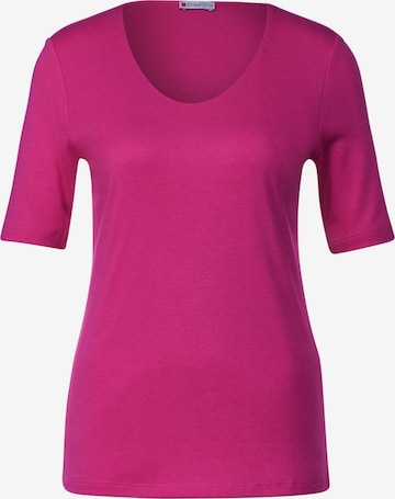 T-shirt 'Palmira' STREET ONE en rose : devant