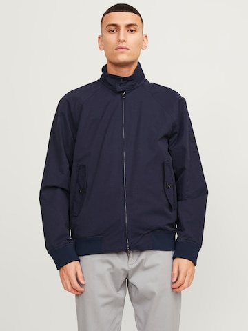 JACK & JONES Tussenjas 'Rudy Harrington' in Blauw: voorkant