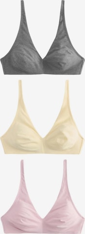 Next T-Shirt Rintaliivi värissä keltainen: etupuoli