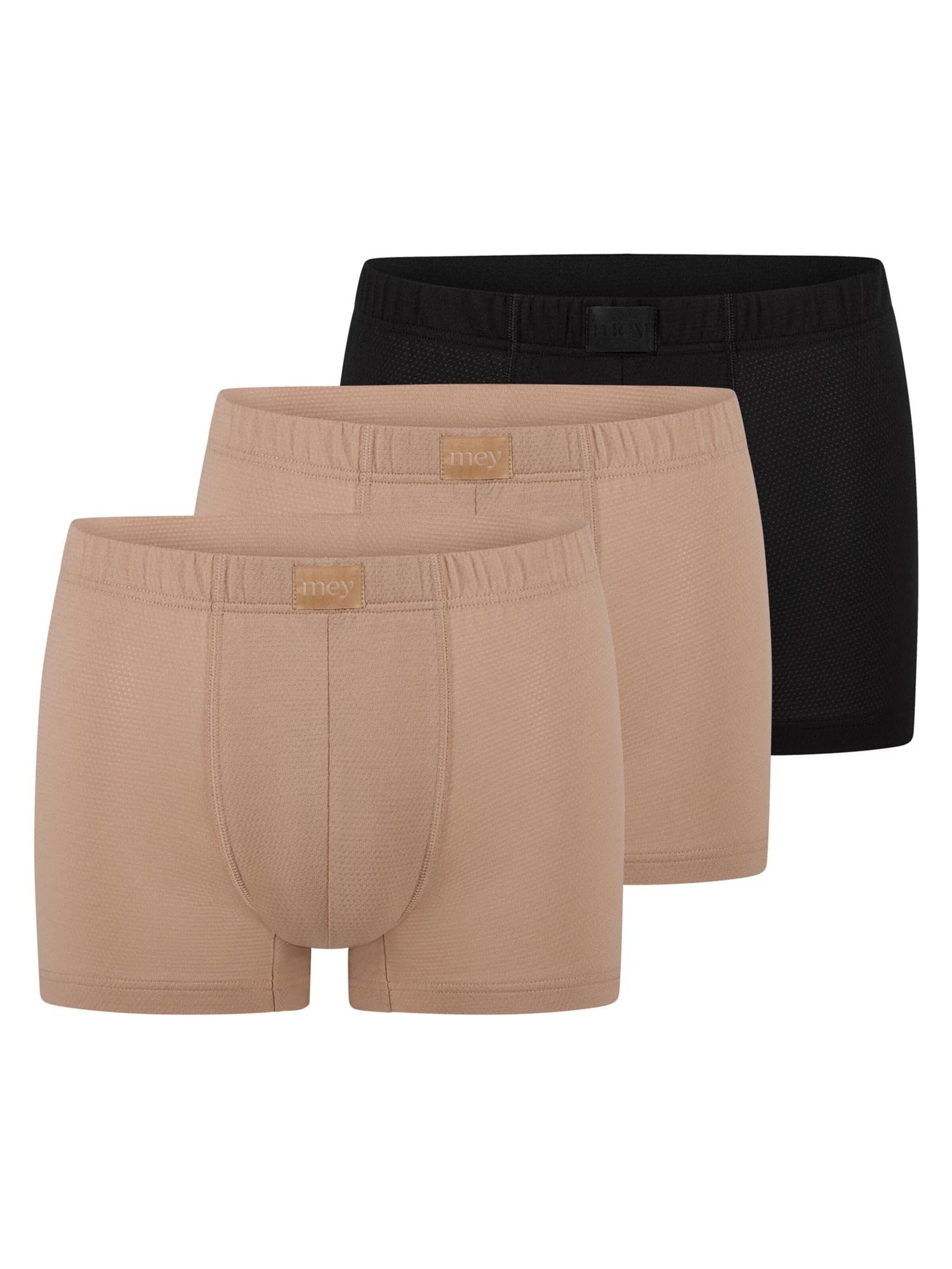 Mey Boxer shorts 'Dry Cotton Breeze' in Brown: front