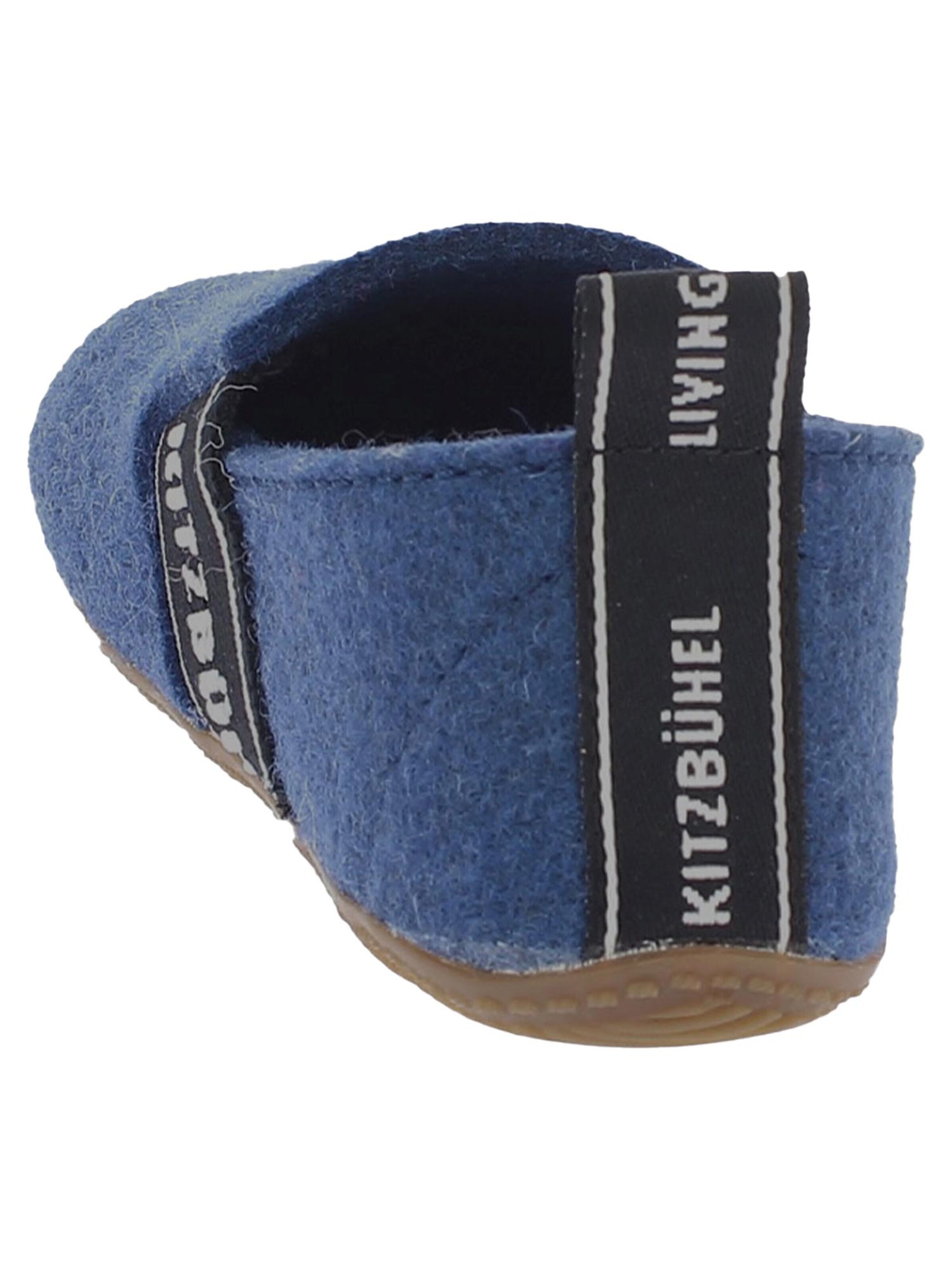 Living Kitzbühel Huisschoenen 'Filz' in Blauw