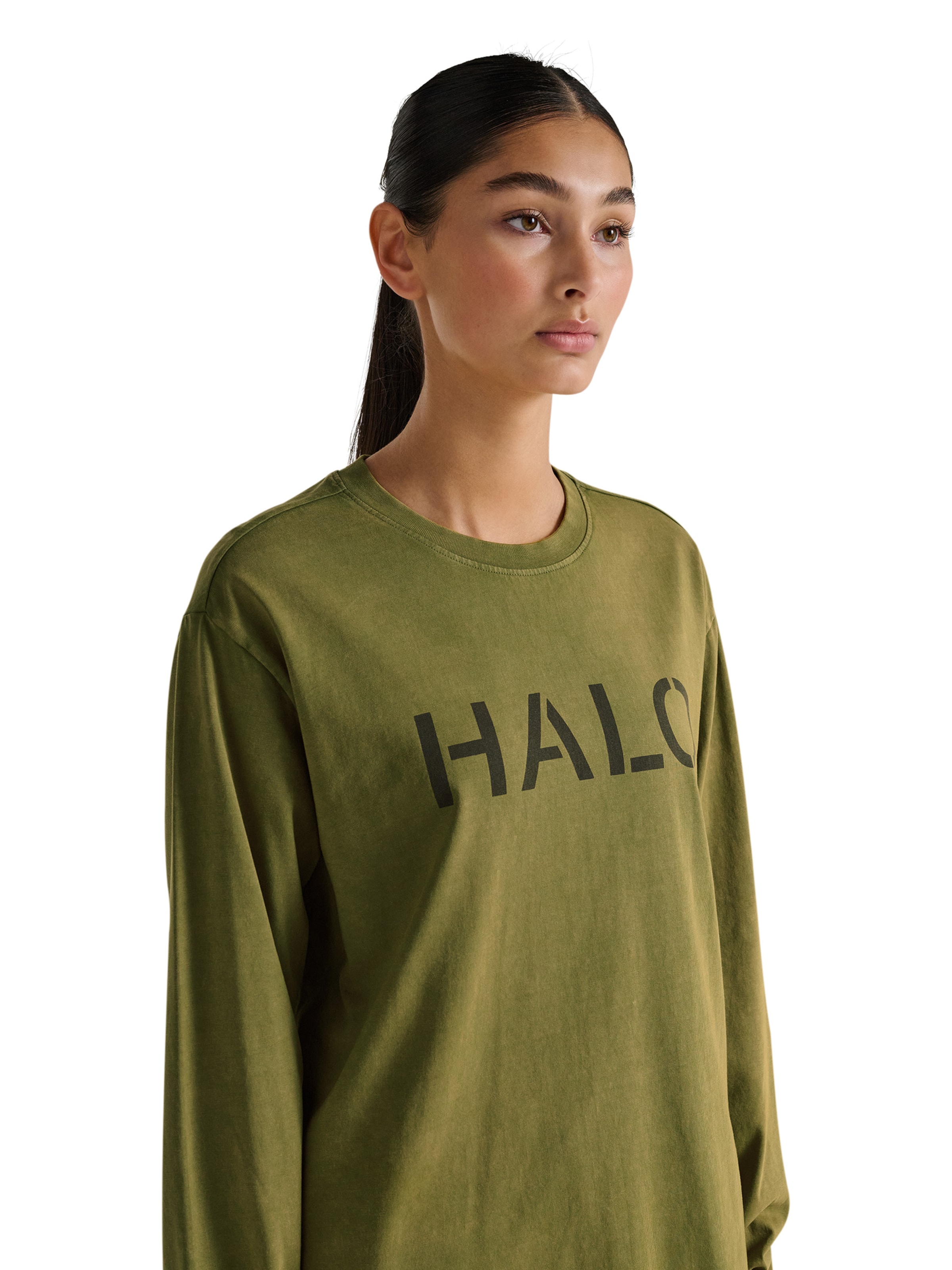 HALO Shirt 'Uniform' in Groen