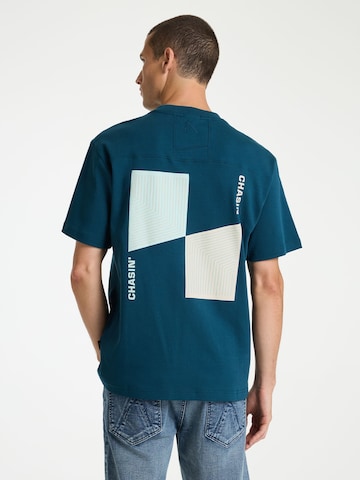 T-Shirt CHASIN' en bleu