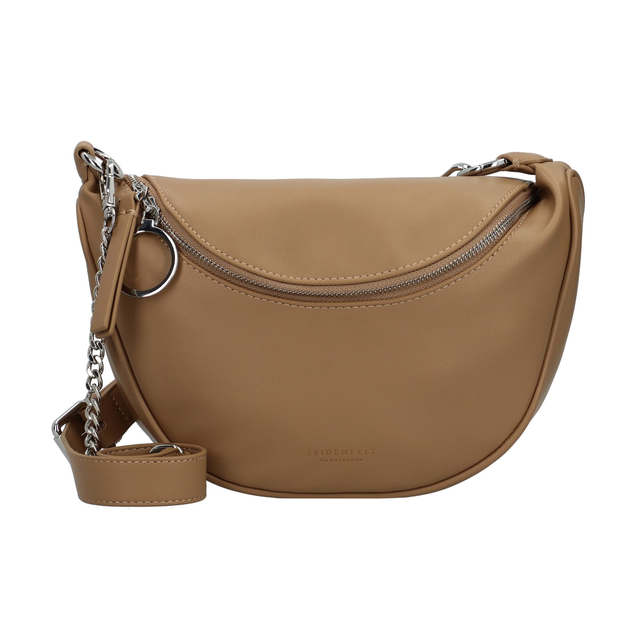 Borsa a spalla 'Skien' di Seidenfelt in marrone: frontale