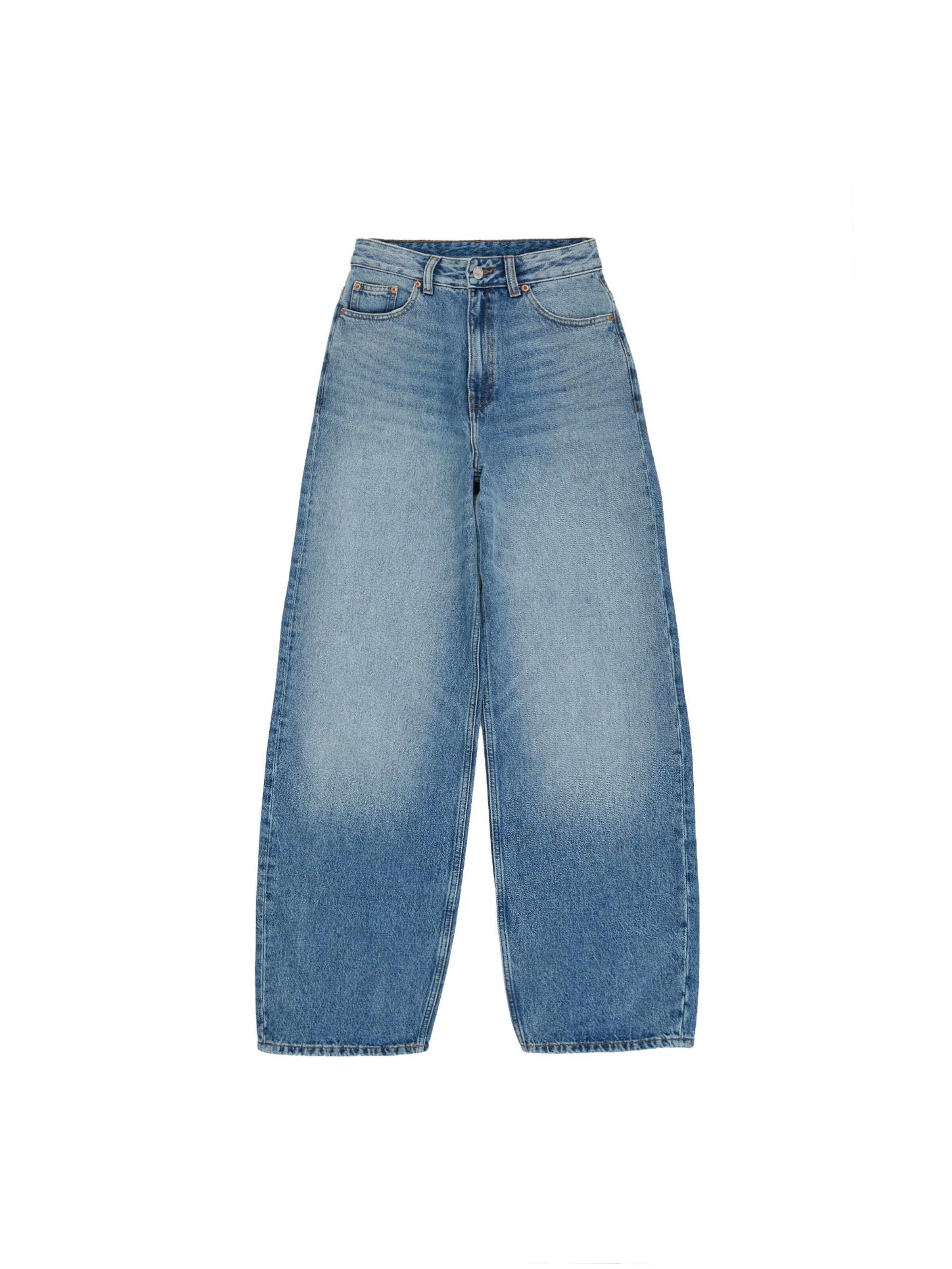 Dr. Denim Jeans 'Drdenimdonna High Relaxed'‌‌‌‌‌‌‌‌‌ in 24/30 in taubenblau, Produktansicht