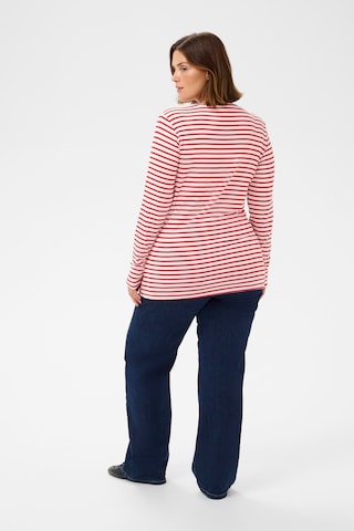 KAFFE CURVE Shirt 'Lia' in Weiß