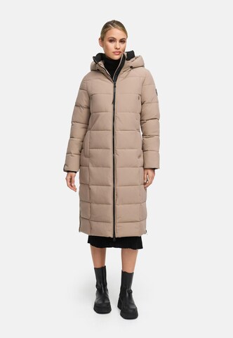 MARIKOO - Abrigo de invierno 'Lanitaa XVI' en gris: frente