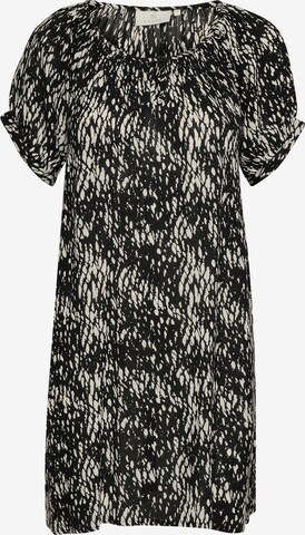 Kaffe Tunic 'Amber' in Black: front