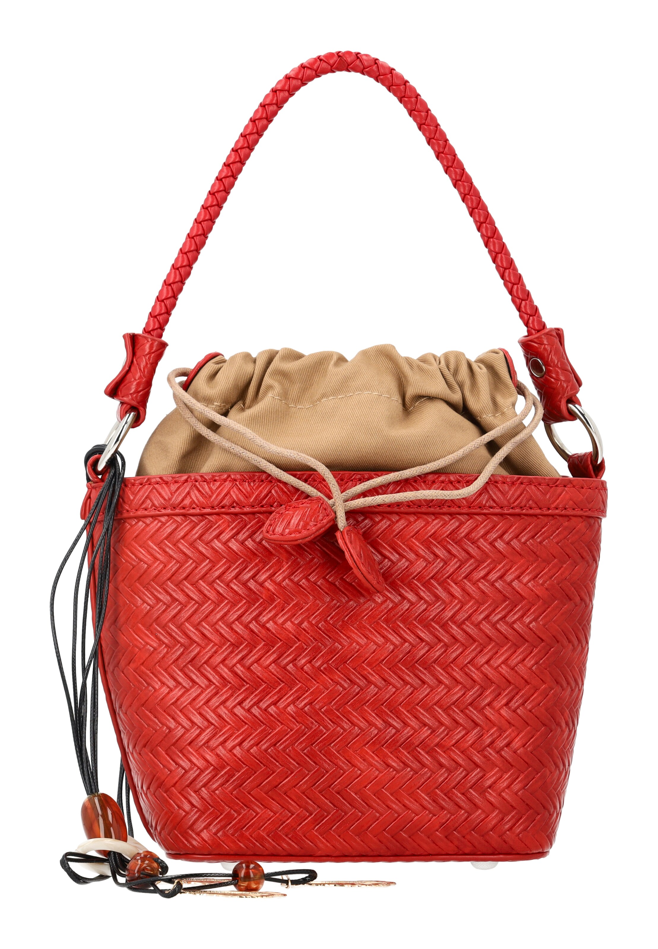 usha FESTIVAL Handtas in Rood: voorkant