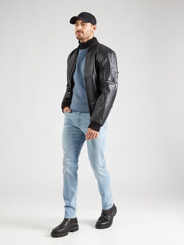 G-STAR Mikina 'Premium Core' – modrá