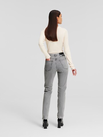 KARL LAGERFELD JEANS Tapered Jeans in Grijs