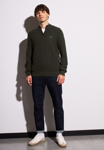 Street One MEN Pullover in Grün