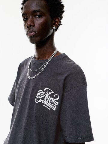 Pull&Bear Paita 'AURUM CRESTLINES' värissä sininen