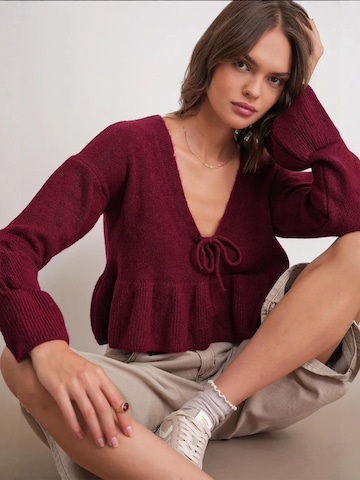 MixRay Pullover 'Pullover'‌‌‌‌ in Rot: Vorderseite