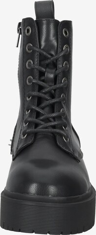 BULLBOXER Lace-Up Ankle Boots in Black