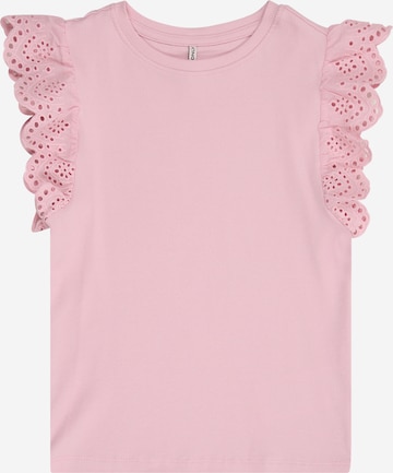ONLY GIRLS - Camiseta 'KOGDREA' en rosa: frente