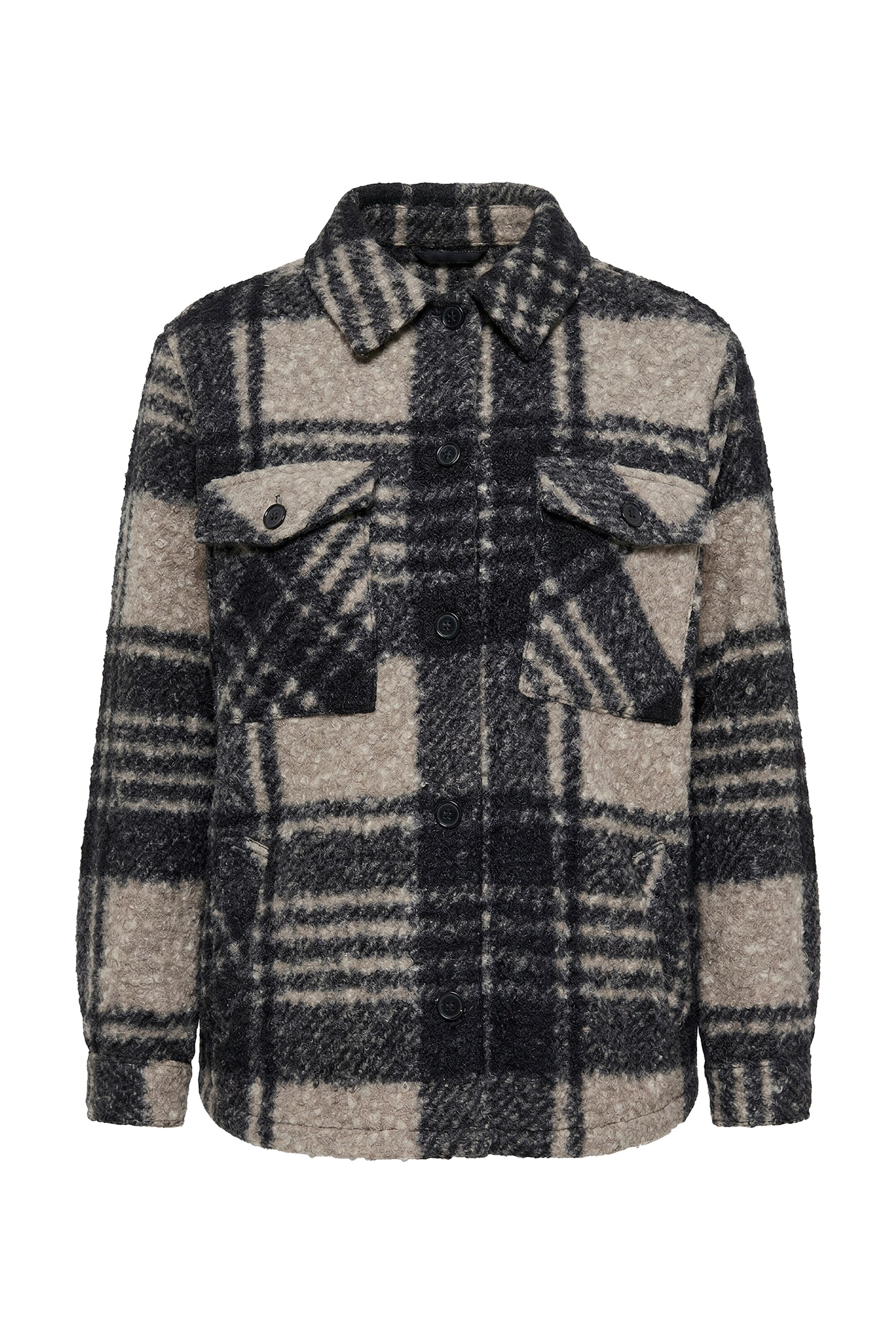 Ulla Popken Jacke in Beige: Vorderseite