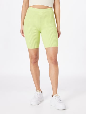 Samsøe Samsøe - Skinny Calças 'LUNA' em verde: frente