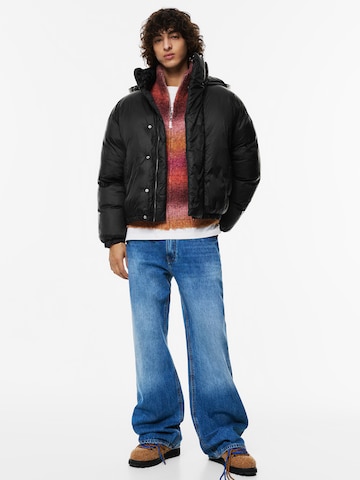 Pull&Bear Jacke in Schwarz