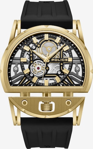 POLICE Quarzuhr 'Daintreee 2.0' in Gold: Vorderseite
