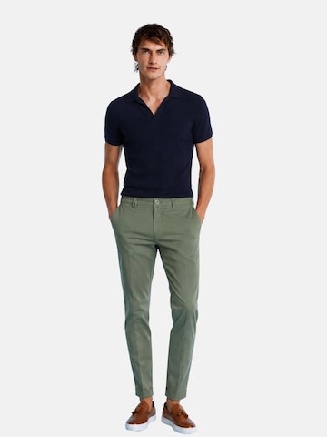 Barbati Slim fit Pants in Green