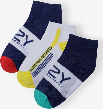 MINOTI Socks in Blue: front