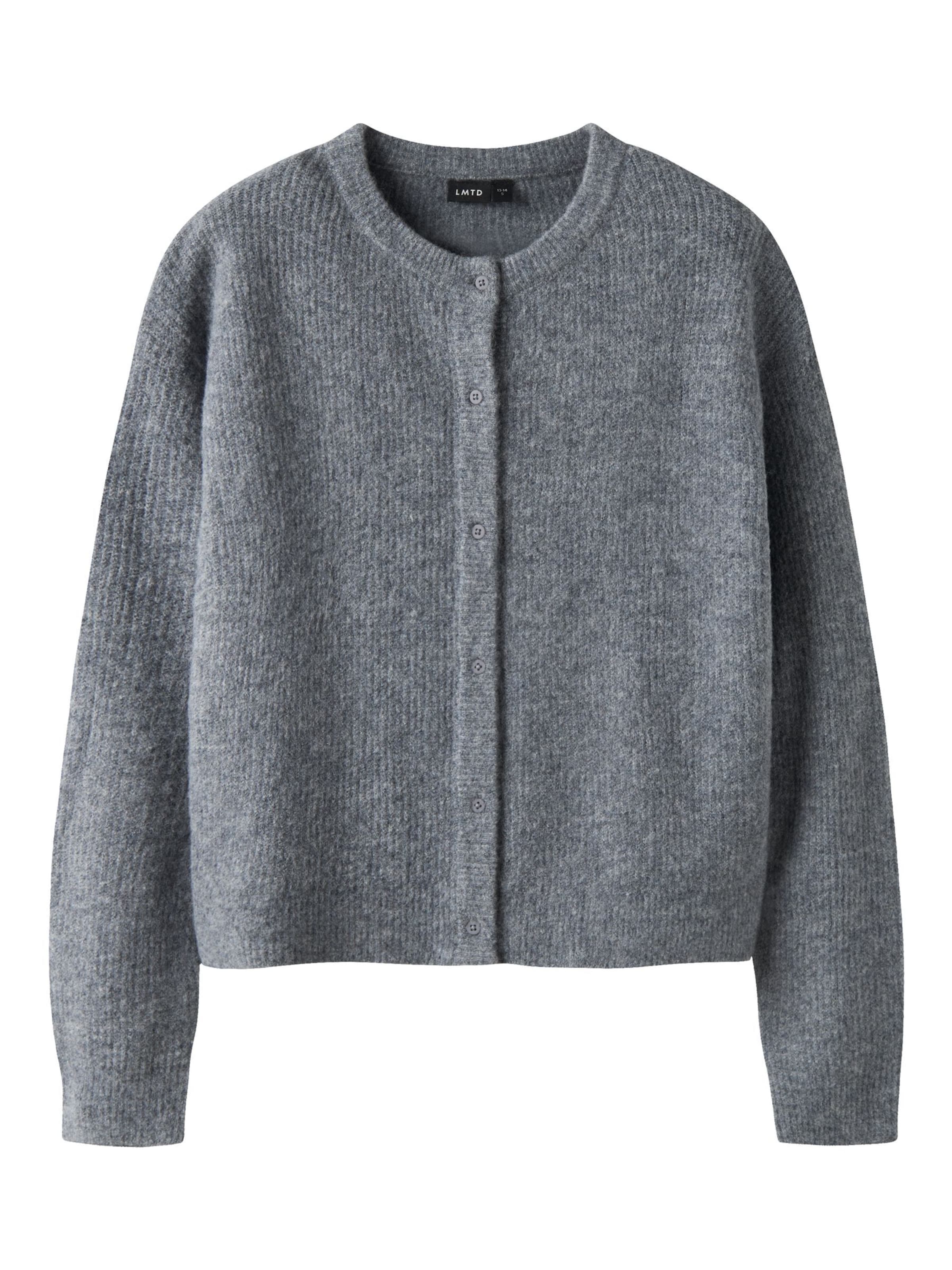 LMTD Cardigan i grå: forside