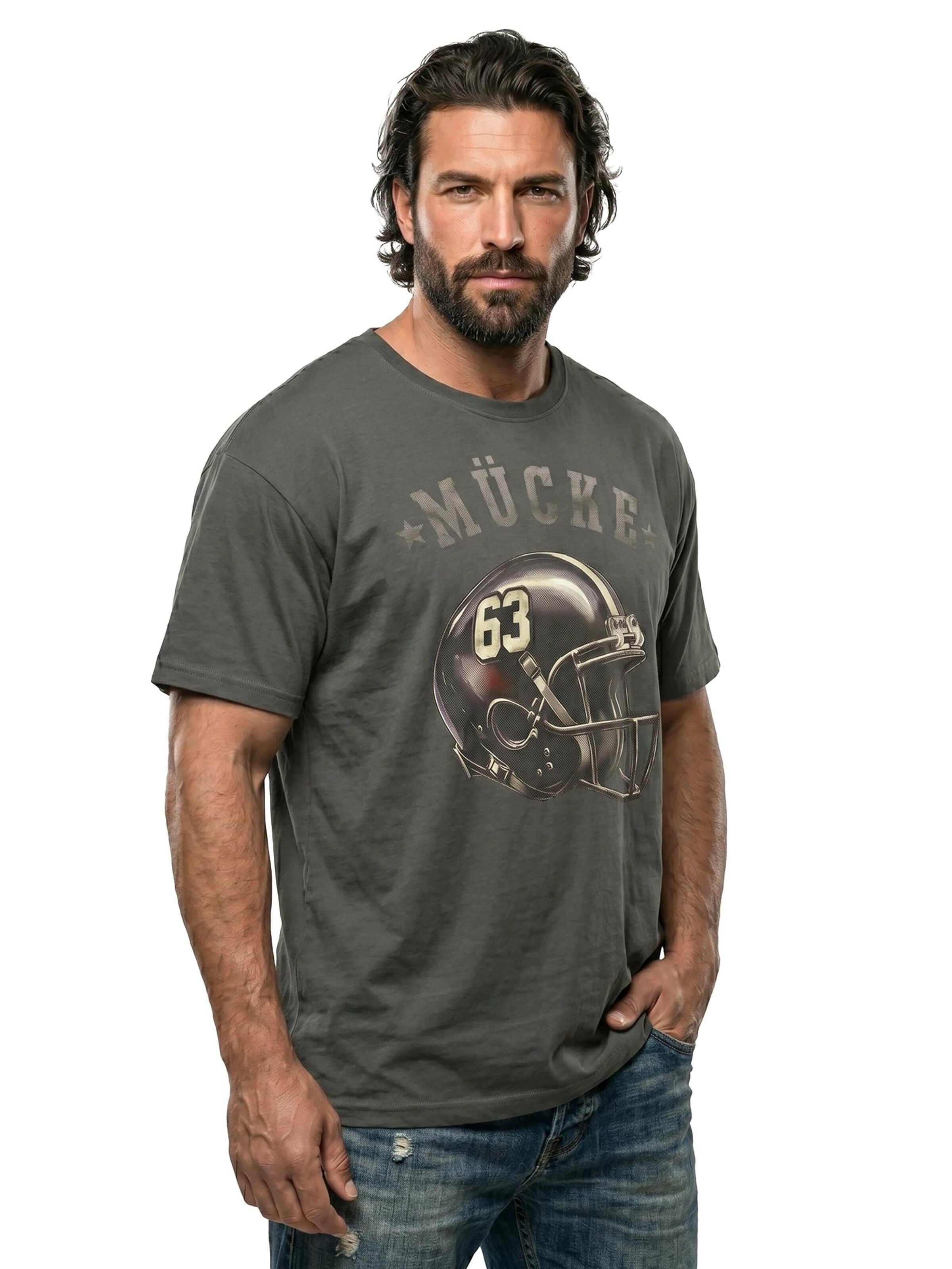 MAKAYA Shirt '63-Helm' in Grey