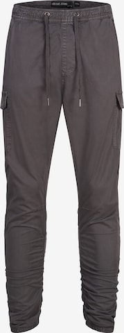 INDICODE JEANS Regular Chino 'Proff' in Grijs: voorkant