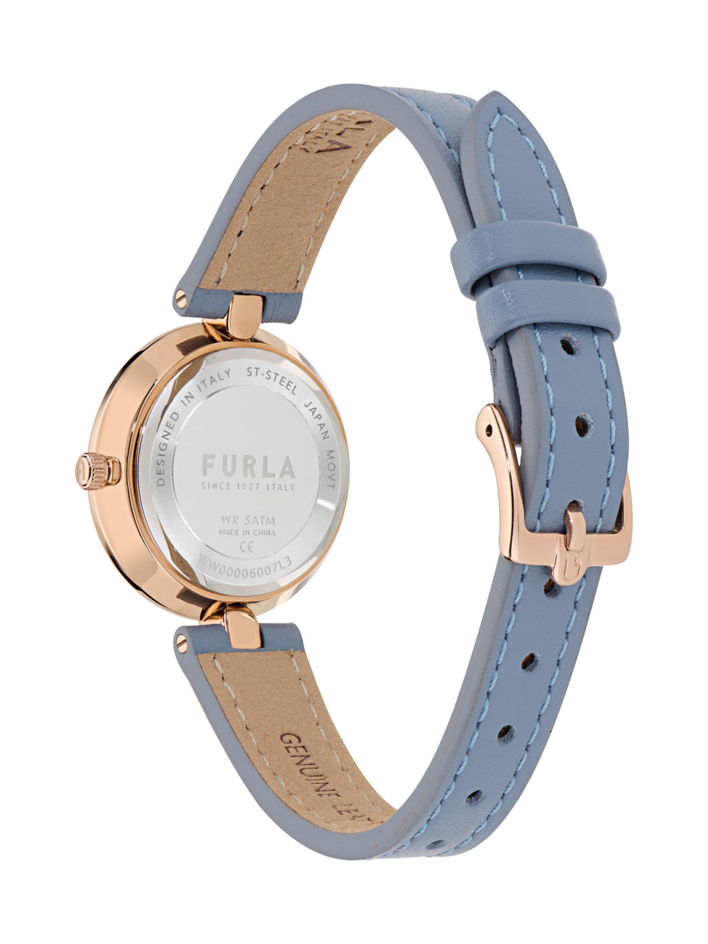 FURLA Analoguhr in Blau
