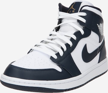 Jordan - Sapatilhas altas 'Air Jordan 1 Mid' em cinzento: frente