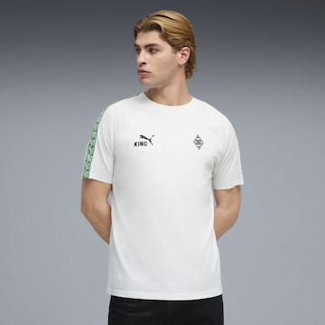 T-Shirt fonctionnel 'lKING' PUMA en blanc : devant