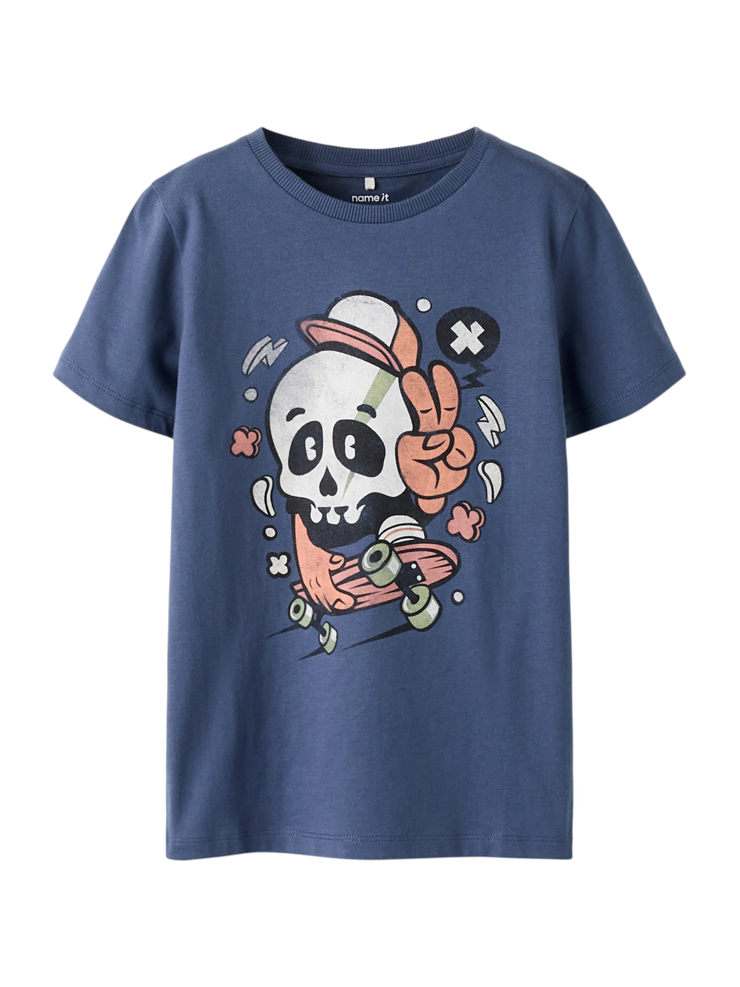 NAME IT - Camiseta 'NKMBASTIAN' en azul: frente