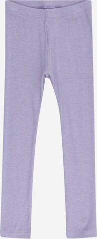 NAME IT Skinny Leggings 'KAB' i lila: framsida