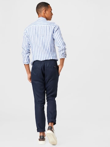 Bruun & Stengade Regular Pants 'Ica' in Blue