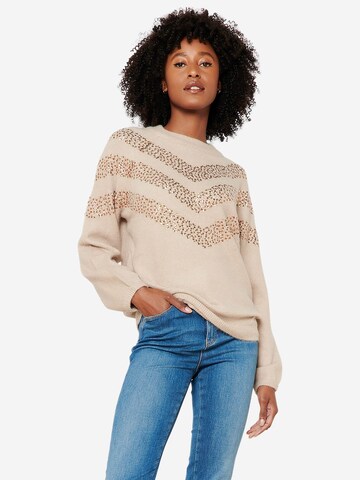 LolaLiza Pullover i beige: forside