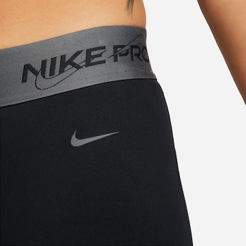 NIKE Skinny Workout Pants 'Pro Dri Fit' in Black