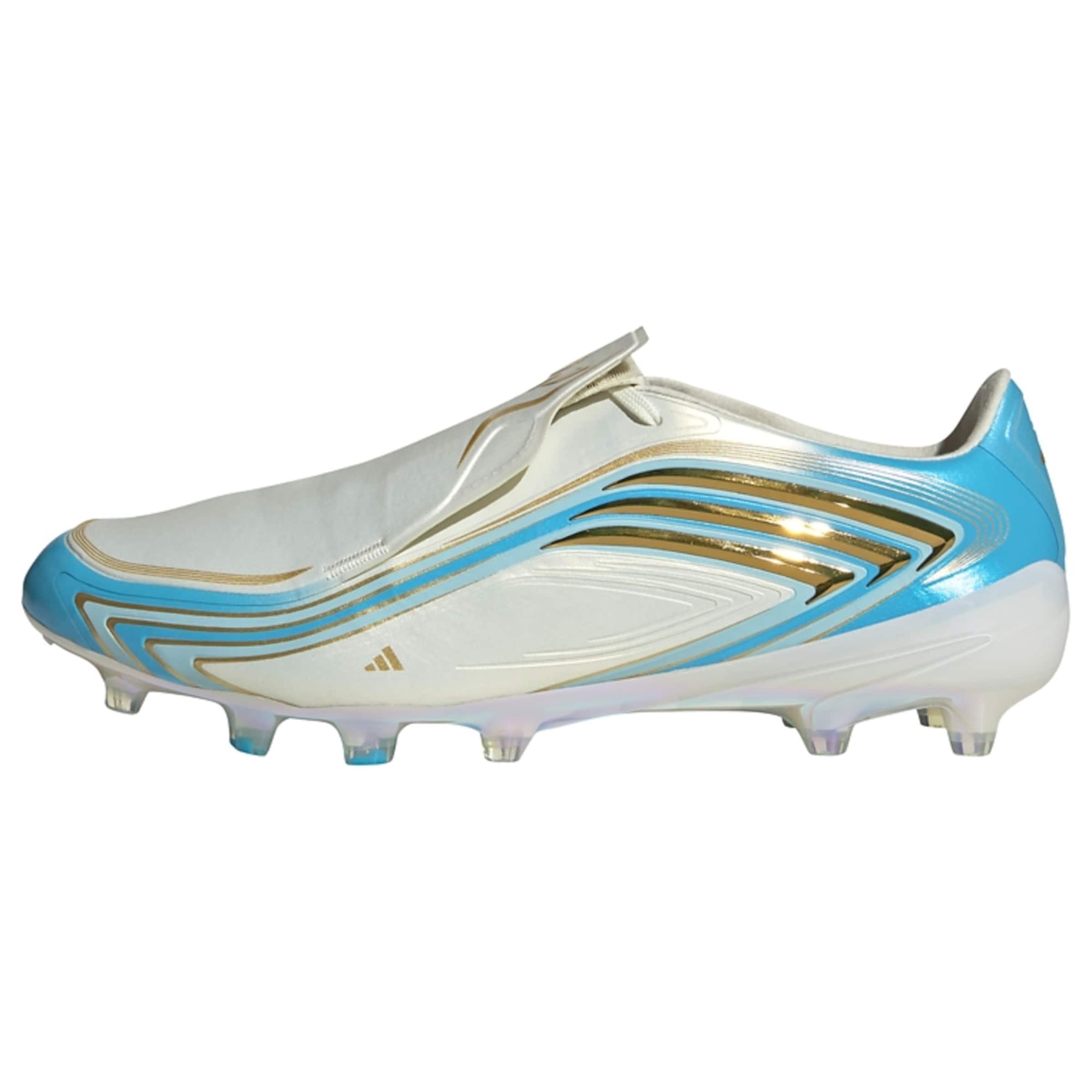 ADIDAS PERFORMANCE - Zapatillas de fútbol 'F50 Messi Elite Artificial Ground' en blanco: frente