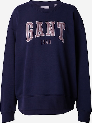 GANT Sweatshirt in Blauw: voorkant