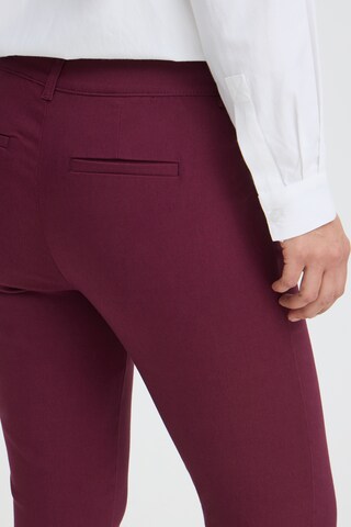 Coupe slim Pantalon chino 'BYDixi' b.young en rouge