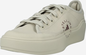 ADIDAS BY STELLA MCCARTNEY - Calzado deportivo 'Court' en blanco: frente