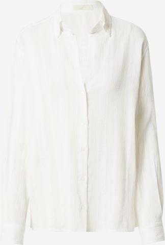 Vanessa Bruno Blouse 'DRUYAT' in Wit: voorkant