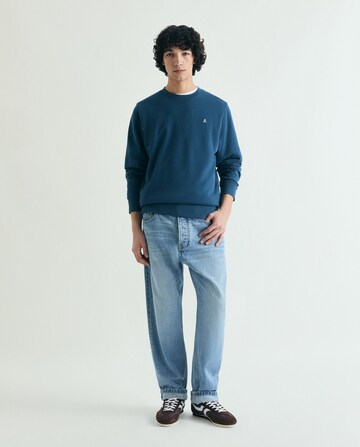 Scalpers Sweatshirt 'Fade Contrast' i blå: framsida