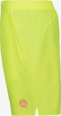 BIDI BADU Regular Workout Pants 'Henry 2.0 Tech' in Yellow