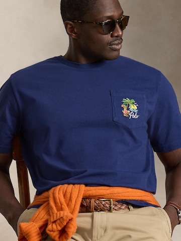 Maglietta di Polo Ralph Lauren Big & Tall in blu