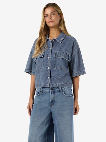 Noisy may Блузка 'NMEnza' в Синий: спереди